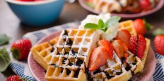 Mit dem besten Waffelautomat Belgische Waffeln zuhause zaubern.