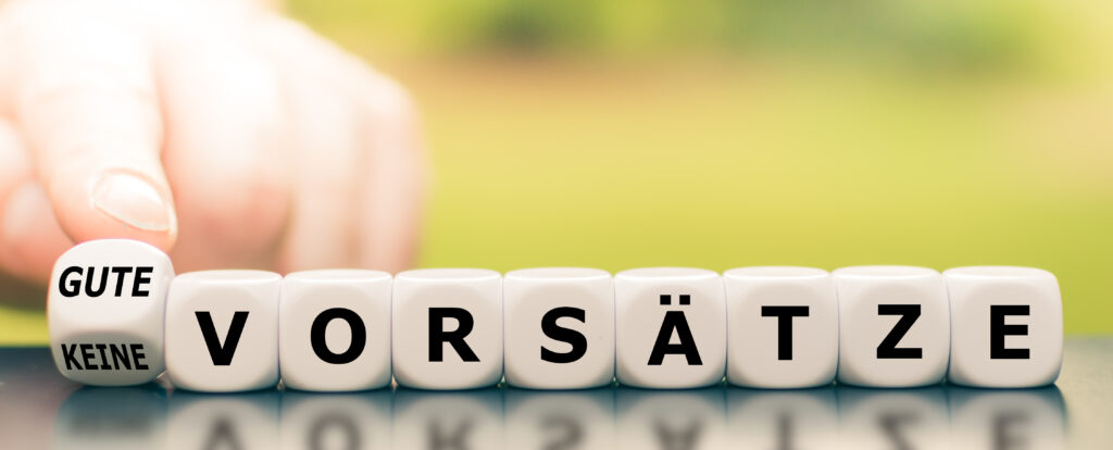 neujahrsvorsätze